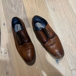 Steve Madden Men's Tan Leather Oxfords